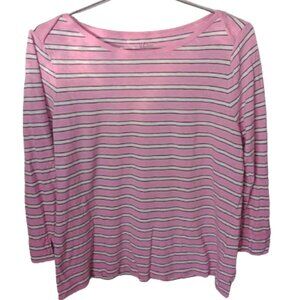 J. Crew Knit Goods Striped Shirt Size Medium